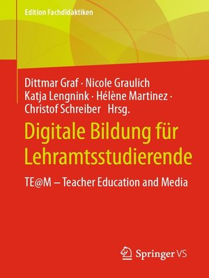 cover image of Digitale Bildung für Lehramtsstudierende